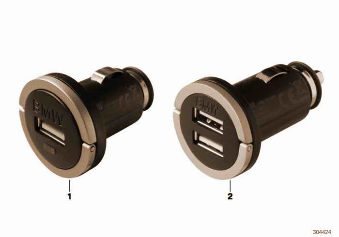 BMW USB charger BMW 320i M52 E36 Convertible, Europe