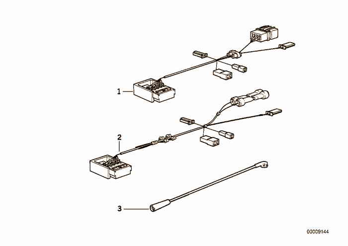Radio adapter wiring BMW 318is M42 E36 Coupe, Europe